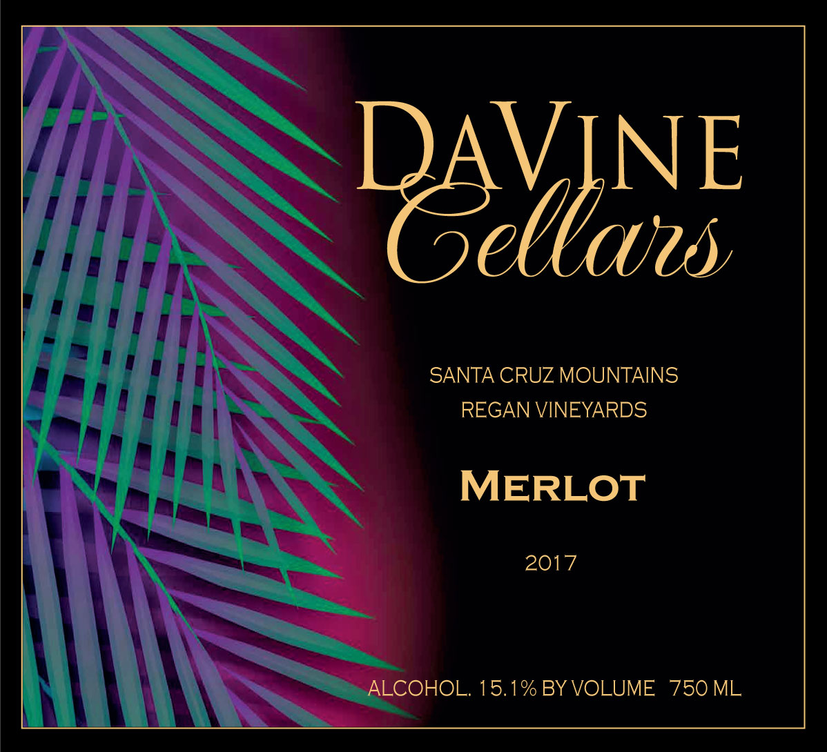 Product Image for 2017 Santa Cruz Mountains Merlot "Elegant" 